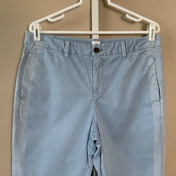 GAP Cropped Tuxedo Stripe Girlfriend Chino - Picture 3 of 16